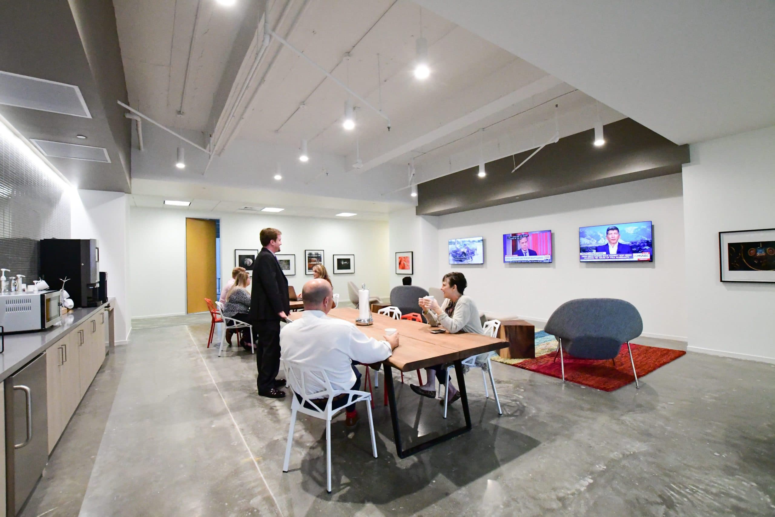 Tenant coffee lounge