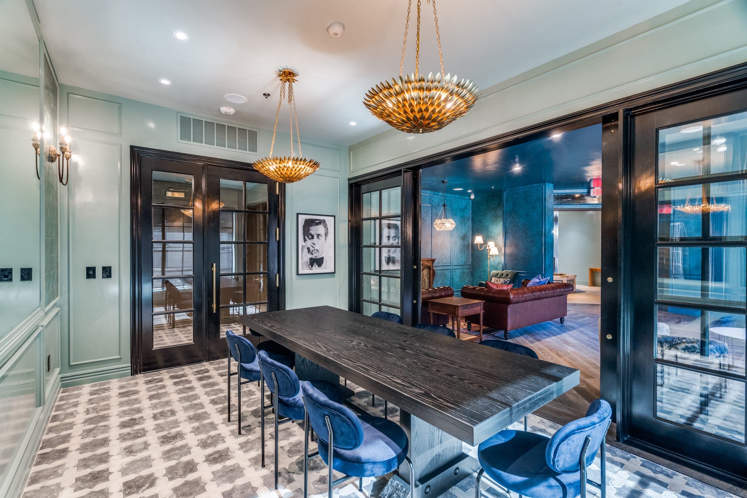 Gatsby's private dining room