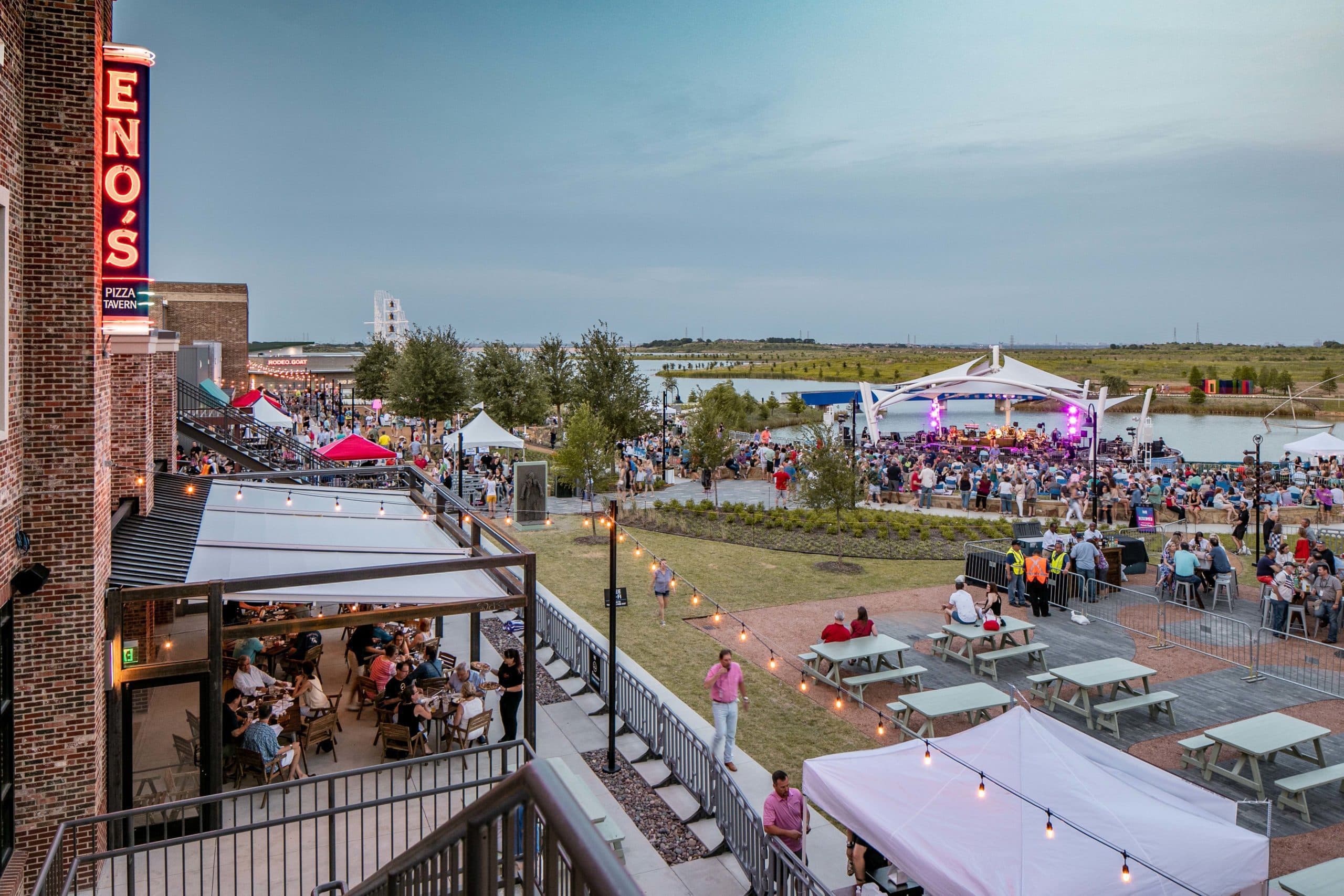 Concert crowd at The Sound at Cypress Waters