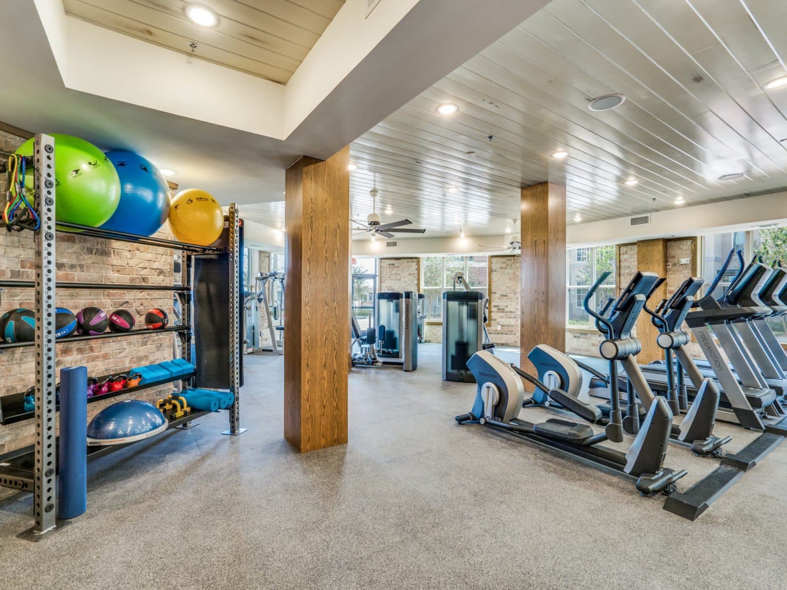 Fitness center at Wallis & Baker