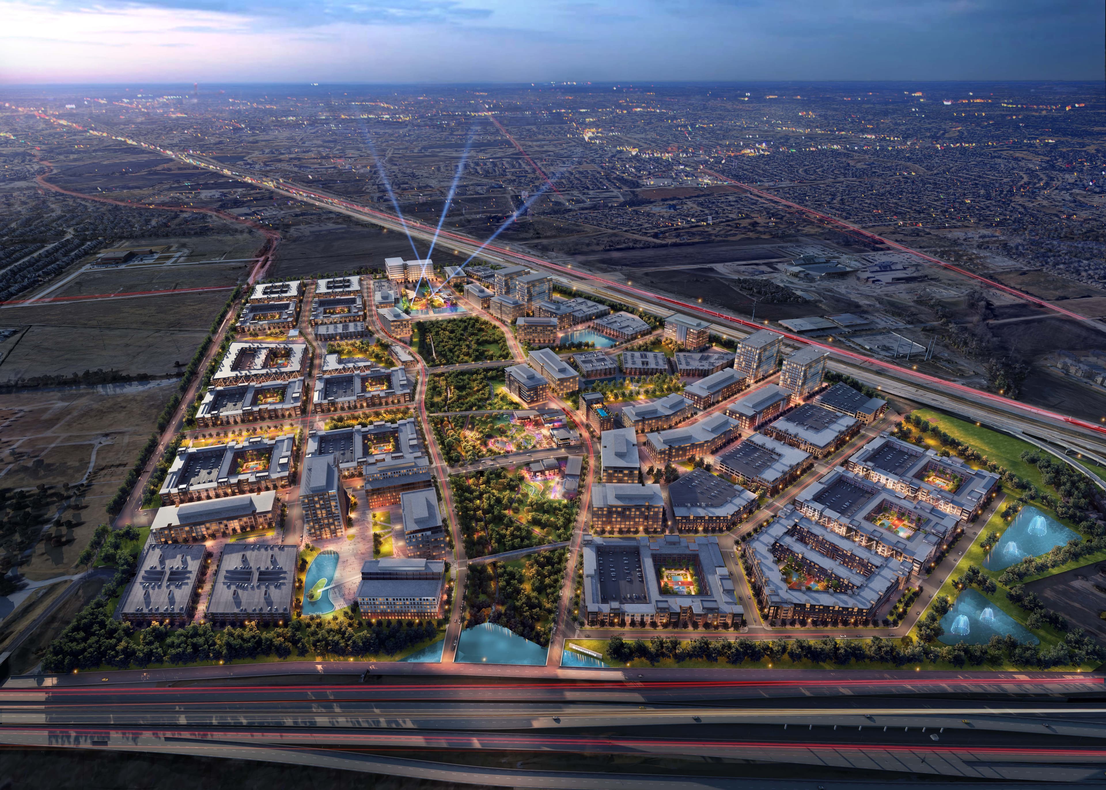 Rendering of Monarch City at Sloan Corners