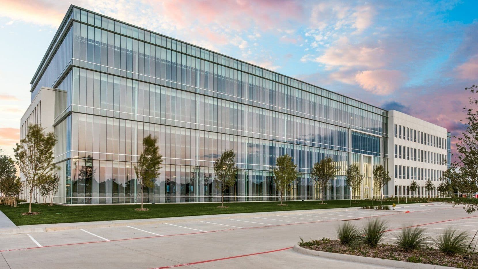 Office buildings at International Business Park in Plano