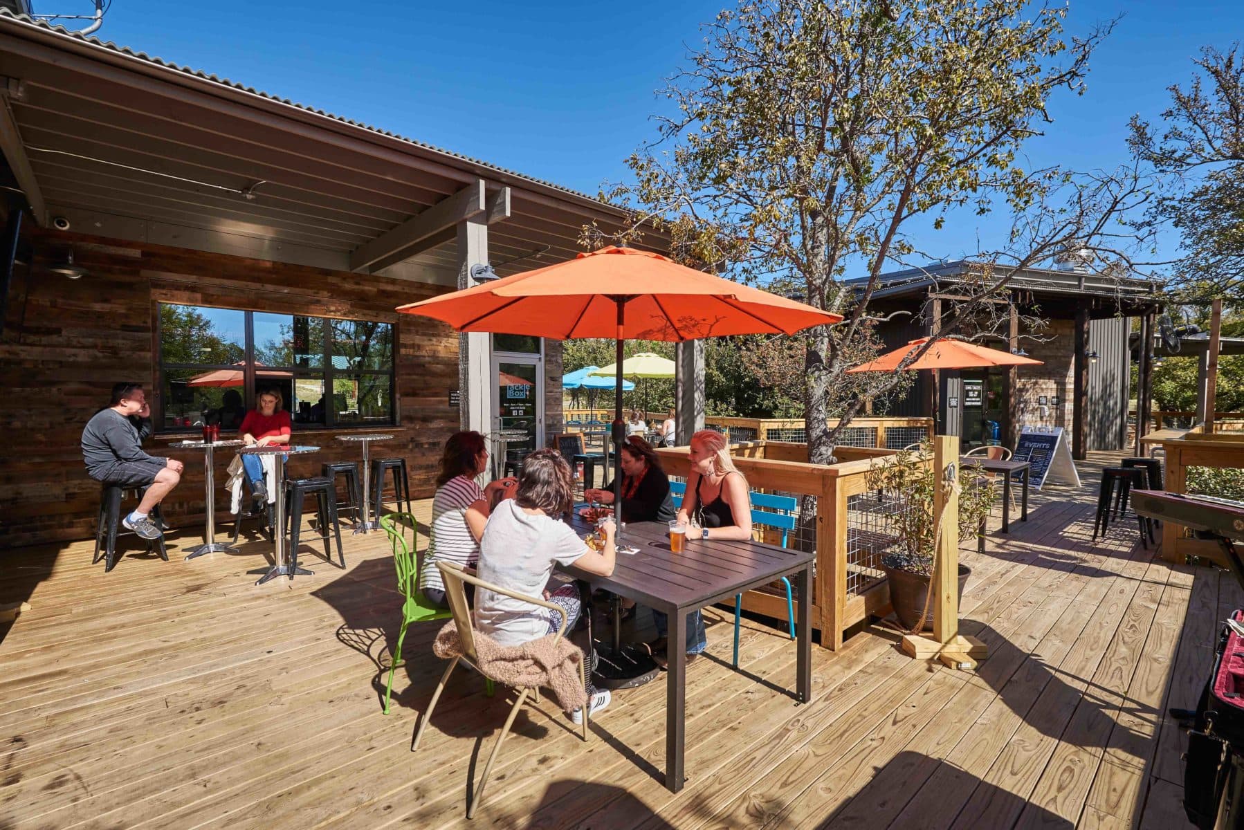 The Shacks Dining and Dog Park at Austin Ranch