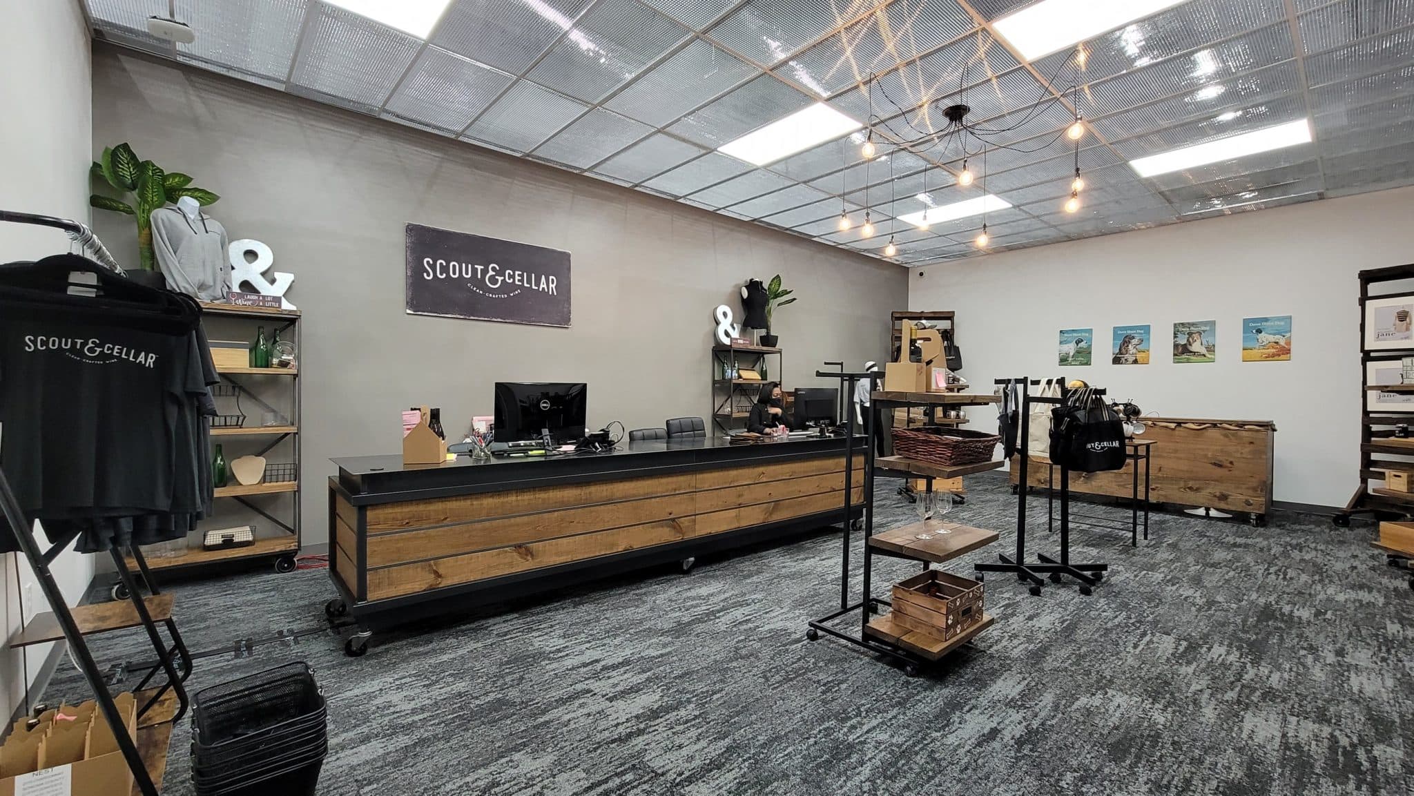 Scout and Cellar merchandise pickup at Mercer Business Park