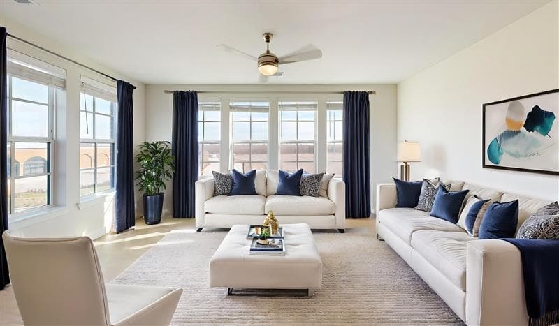 Hartwood apartments exterior at Sloan Corners — now open