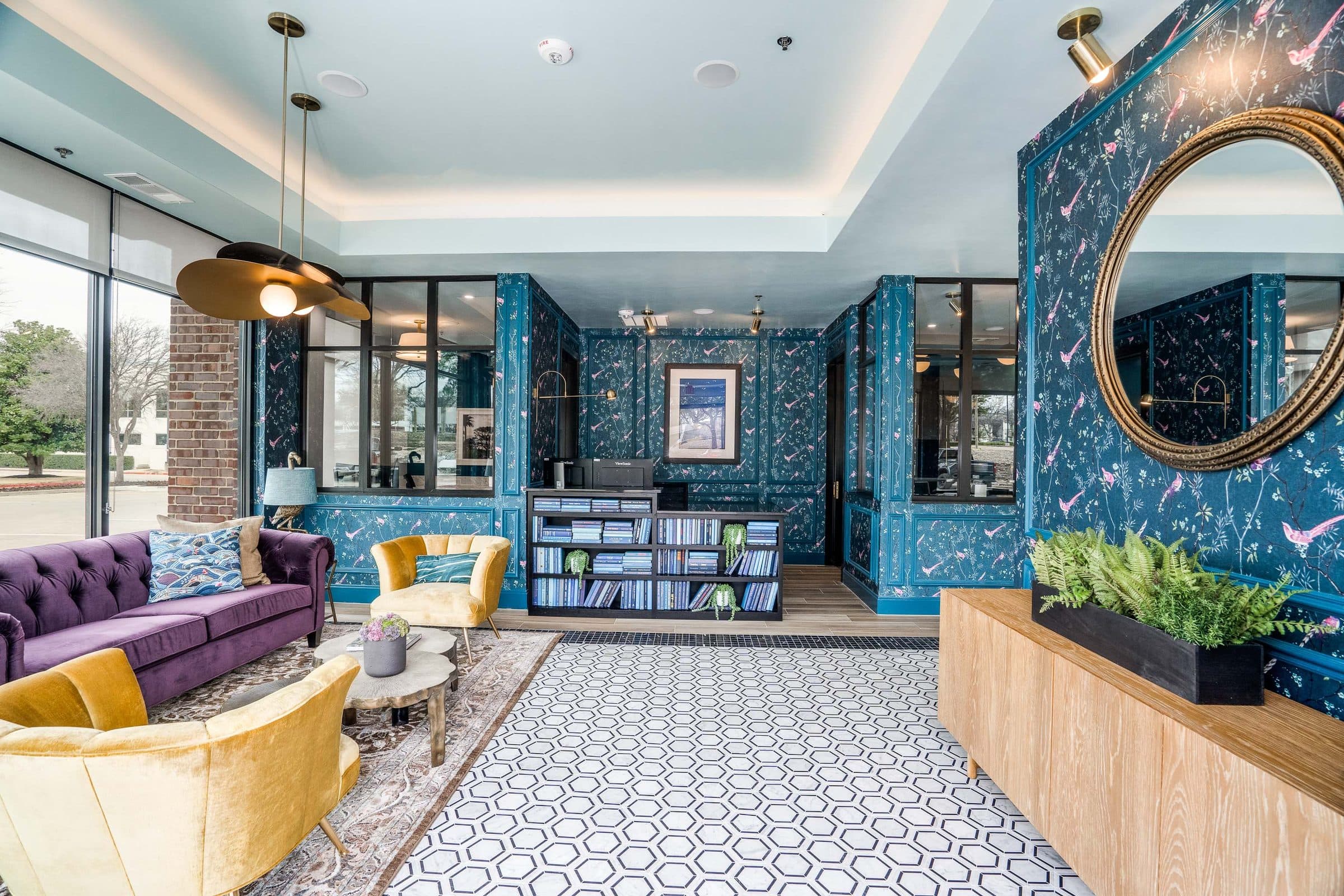 Wylder Square leasing center at The Landing