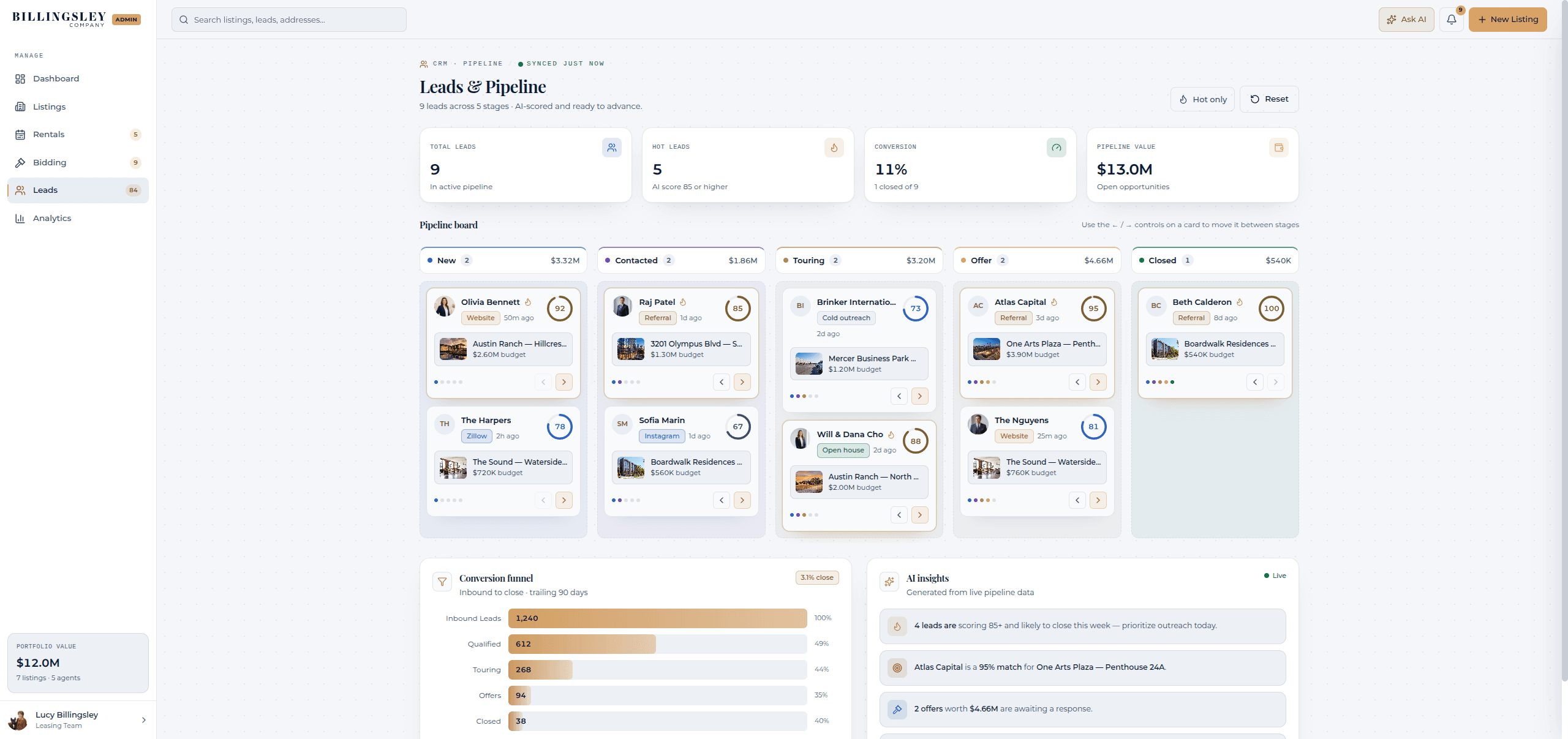 Leads CRM