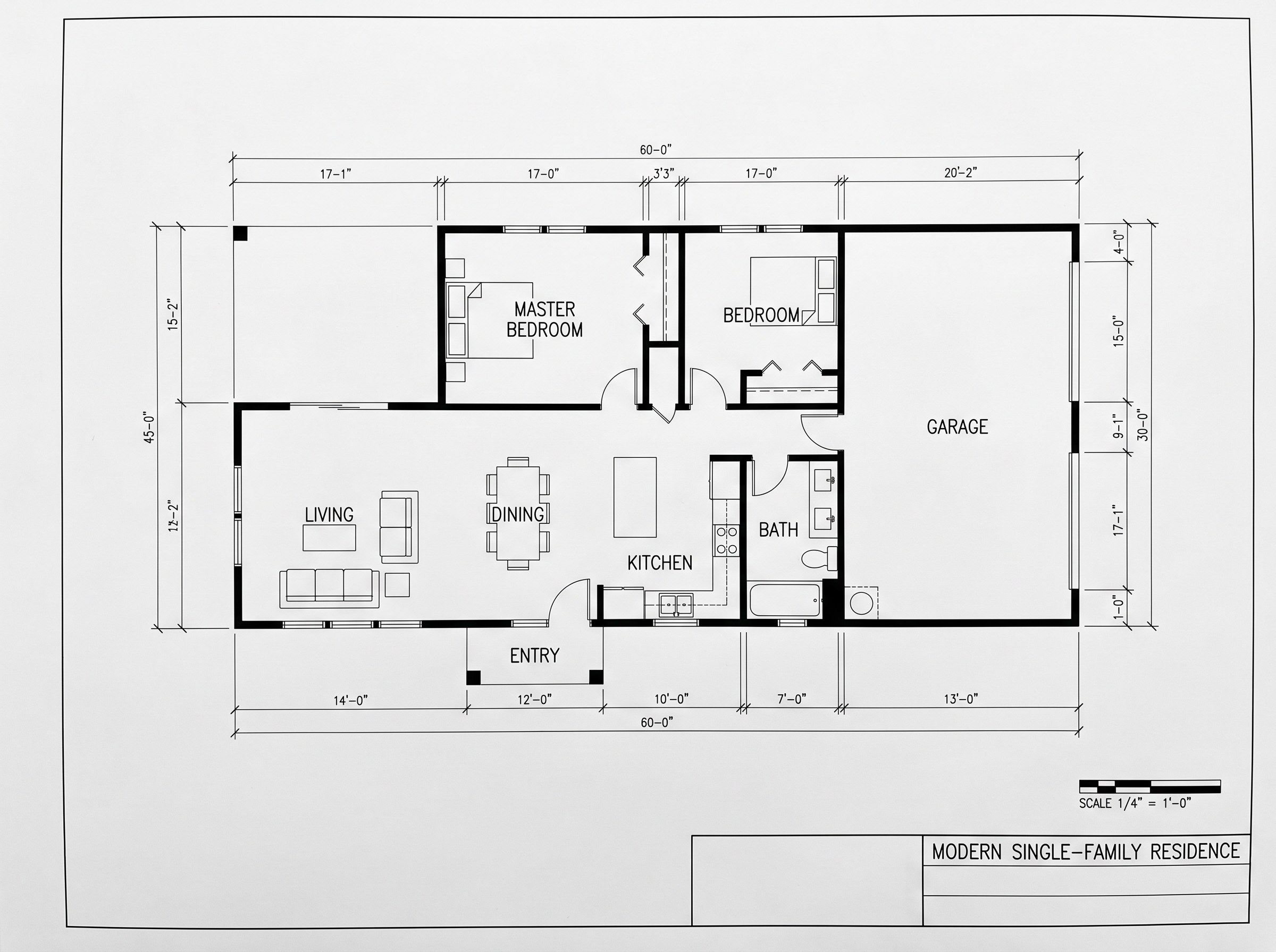 Floor plan thumbnail — Modern House