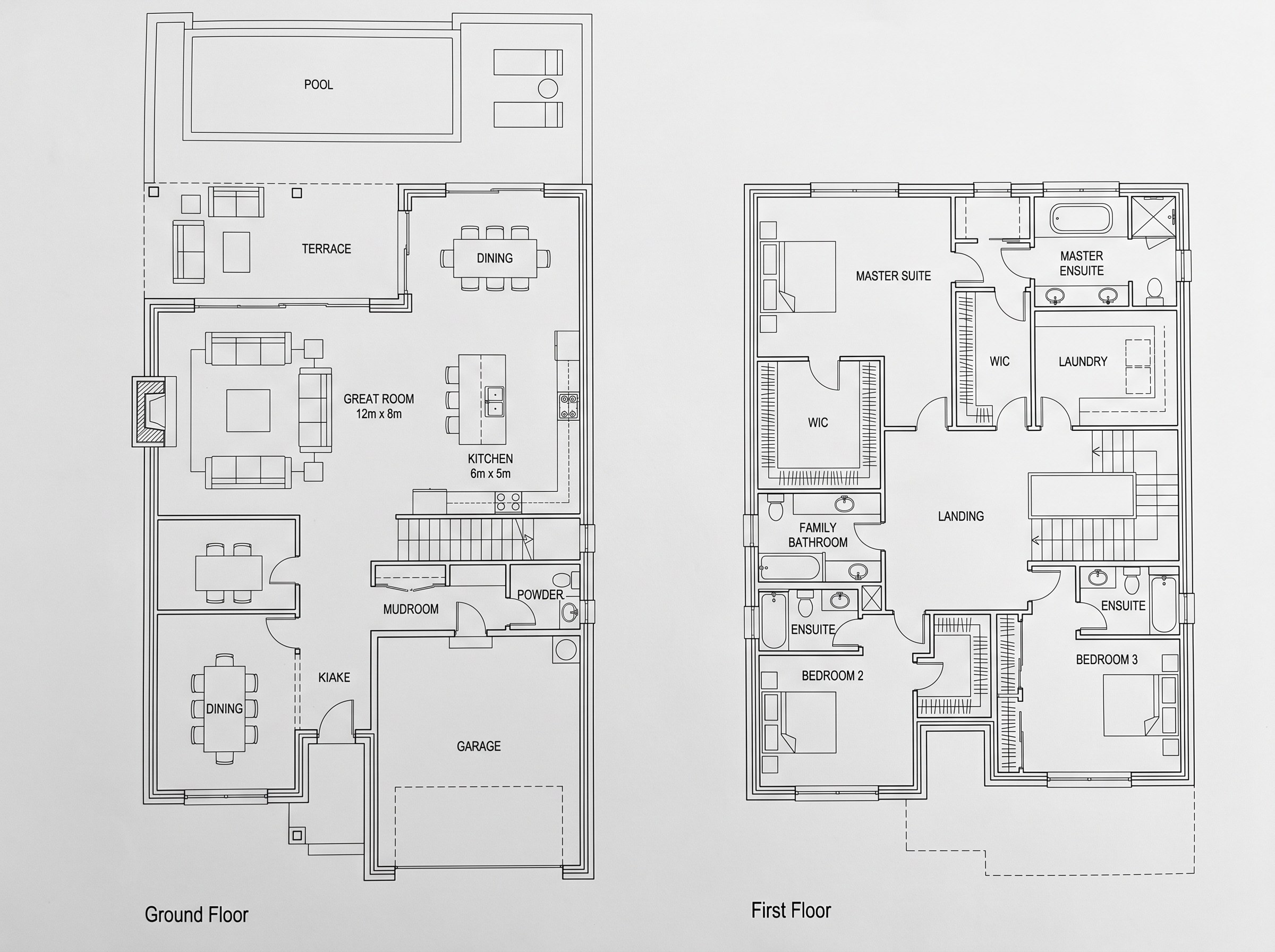 Floor plan thumbnail — Luxury Villa
